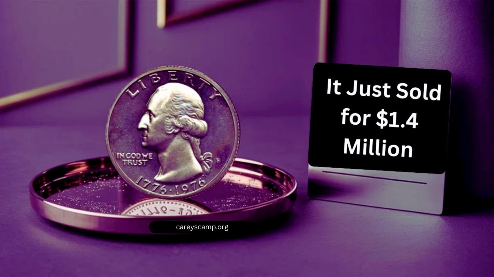 Hidden Treasure: This Bicentennial Quarter Was Found in a Coin Jar Just Sold for $1.4 Million